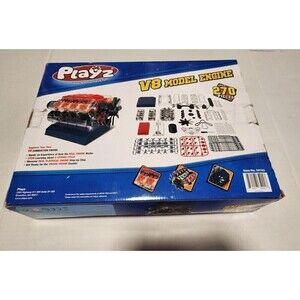Playz V8 Combustion Engine Model Building Toy Kit